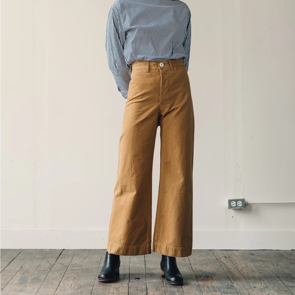Jesse Kamm Sailor Pant Wheat Size S